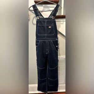 Dickies Men’s Dark Wash Overalls - NWT - Size XS (waist 24-27)